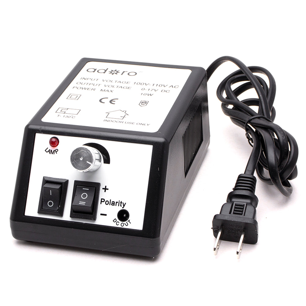 82083 - Adoro Pro Nail Drill Desktop Electric/Foot Pedal  20,000 RPM