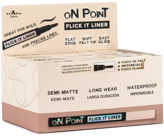 ITA-240FL-   Italia Deluxe  On Point! Flick It Liner 12pc Bundle