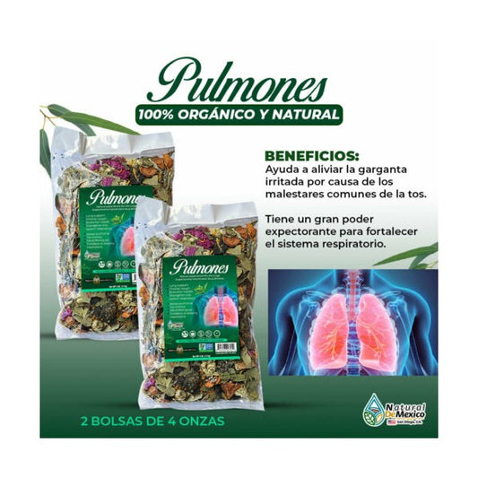AF10 - compuesto herbal pulmones - natural de Mexico