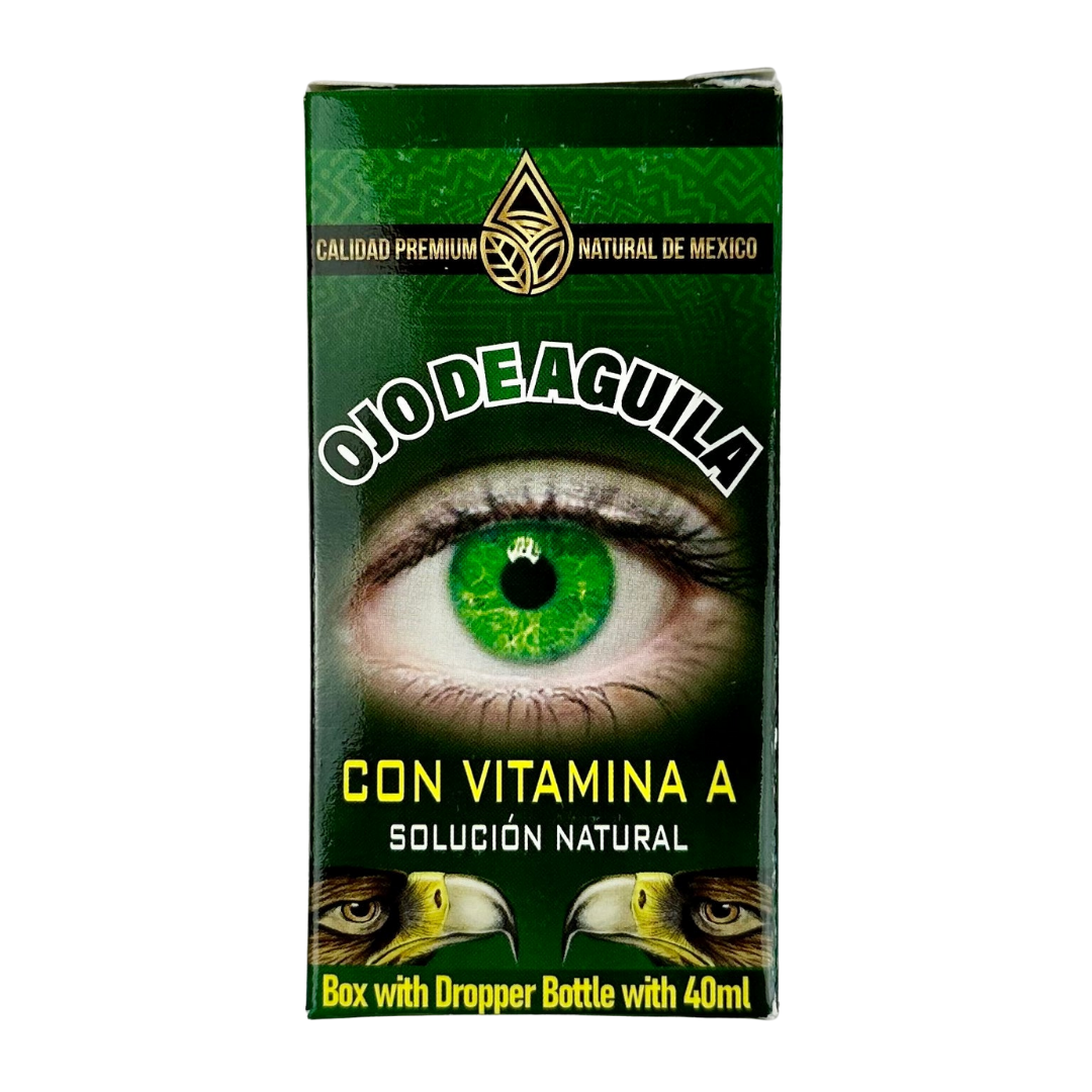 Natural de Mexico Gotas Ojo de Aquila Con Vitamina A Cont. 40ml