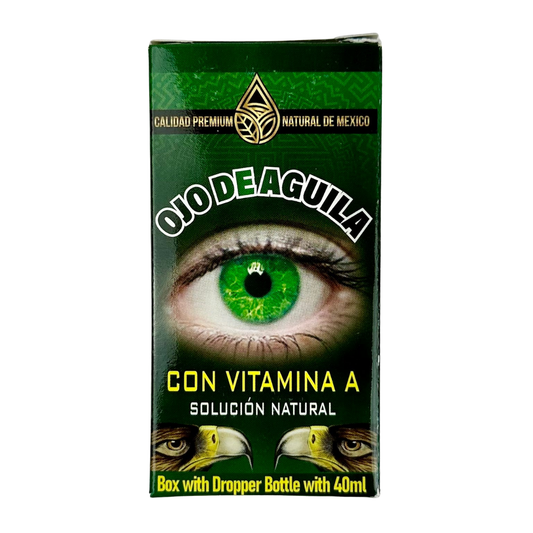 Natural de Mexico Gotas Ojo de Aquila Con Vitamina A Cont. 40ml