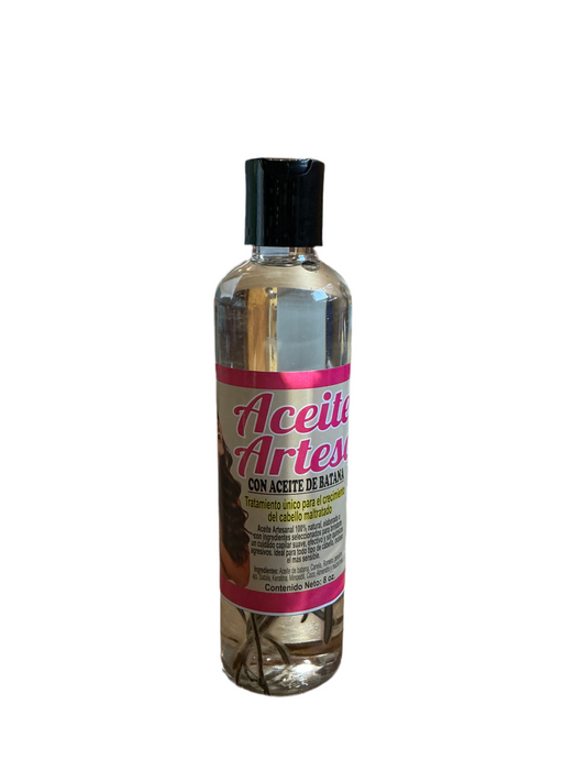 Aceite artesanal con Batana
