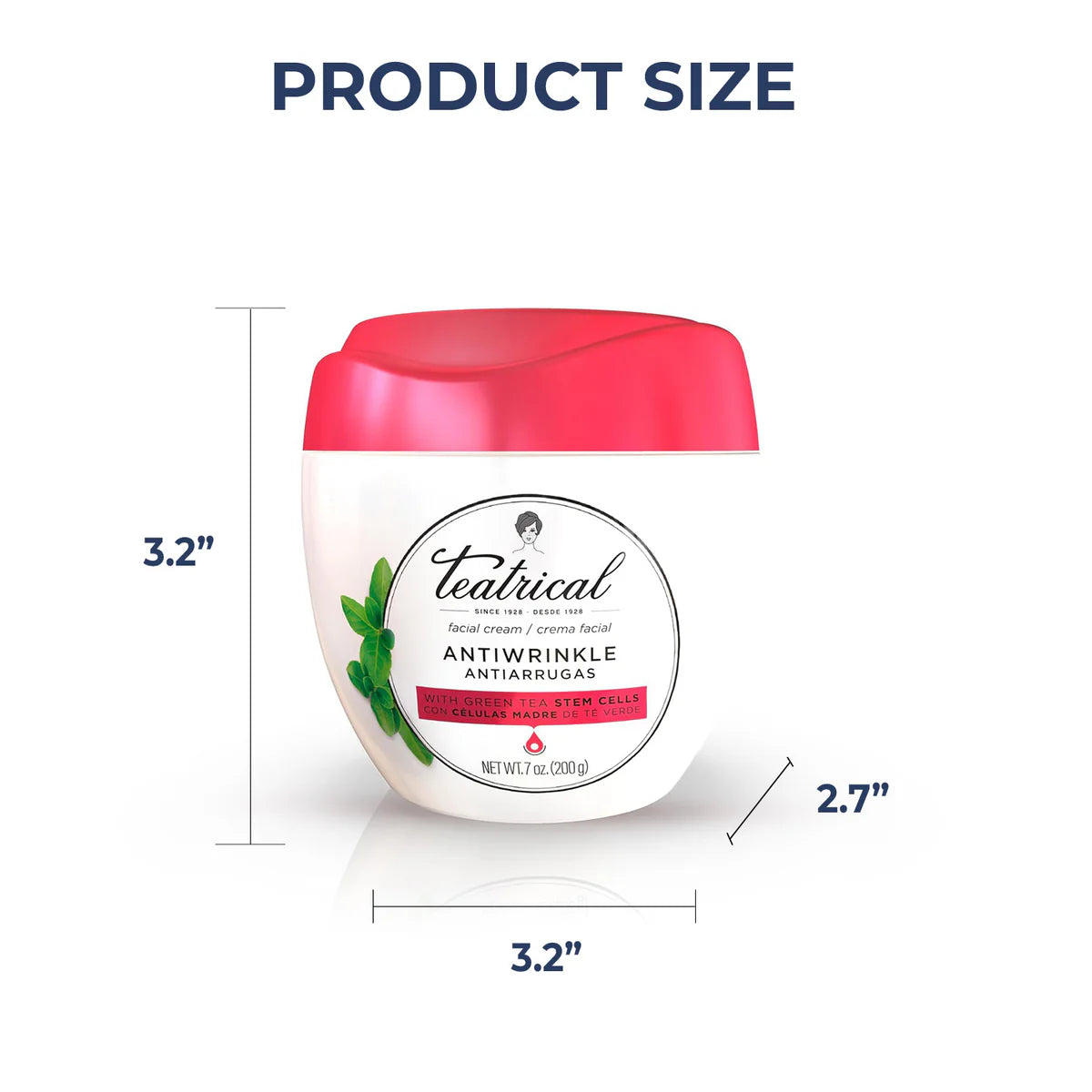Teatrical Facial Cream Anti-Wrinkle Cream 7oz (200G)