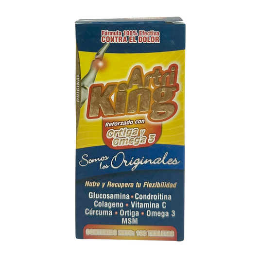 Vitaminas Artri K Reforzado con Ortiga y Omega 3 Cont. 100 Tabletasi
