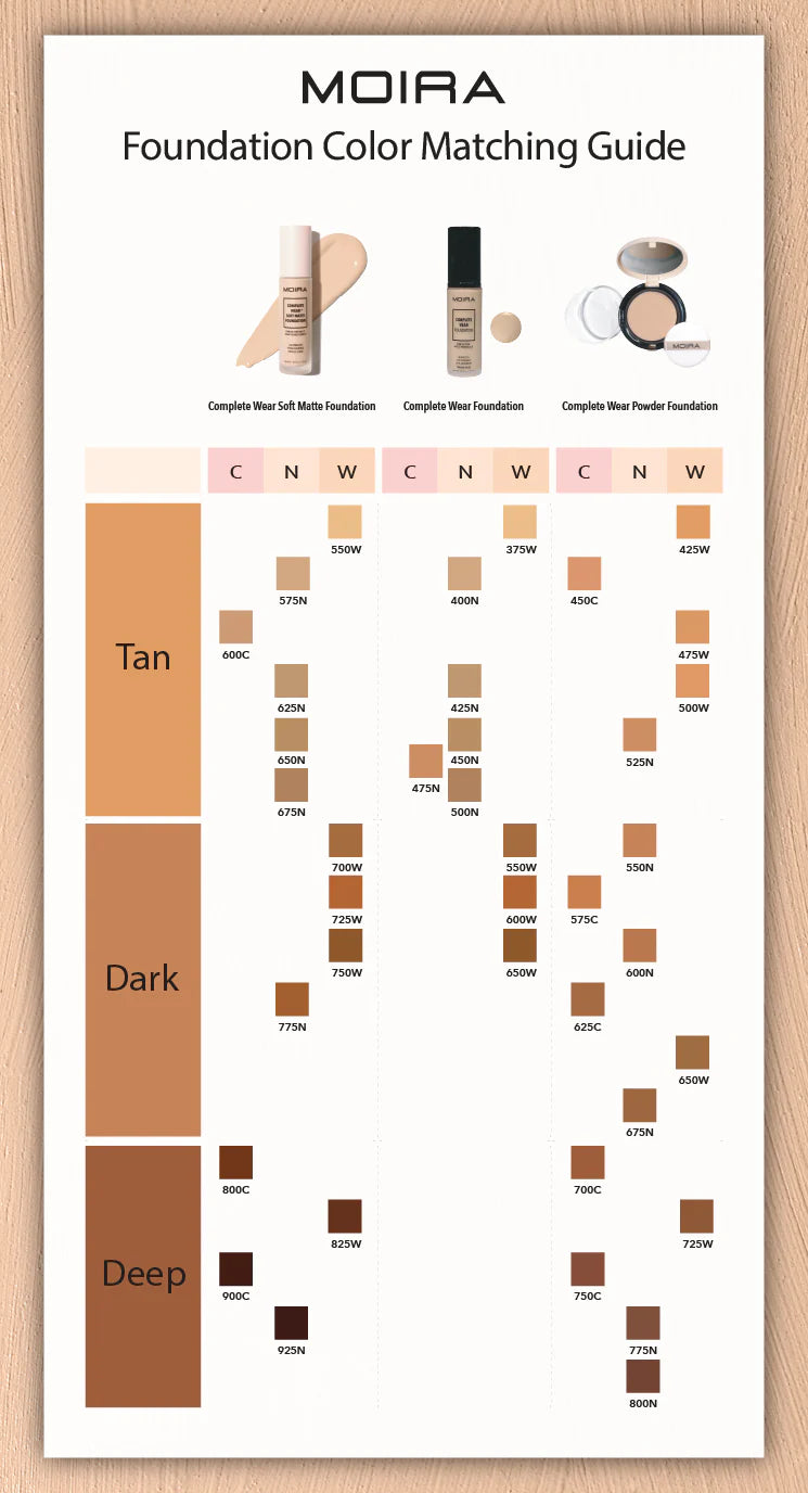 Complete Wear Soft Matte Foundation (550W)