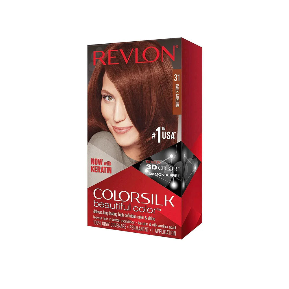 Revlon Colorsilk Beautiful Color with Keratin - 31 Dark Auburn