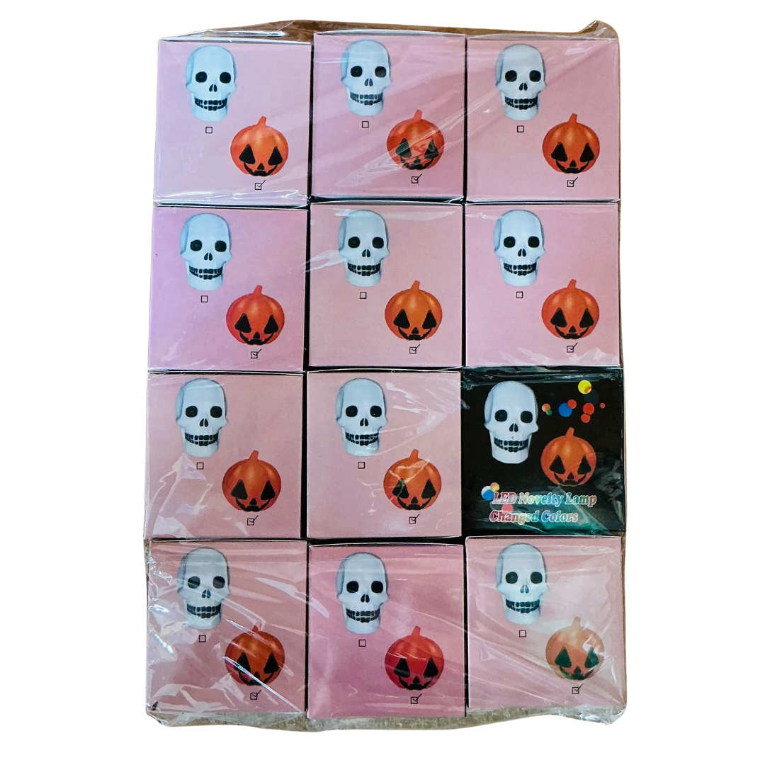 KHL-9420 Halloween Pumpkin LED Lamps 12pc Set SALE!!