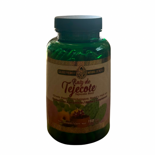 Raiz de Tejocote Suplemento Alimenticio Cont. 150 Capsulas