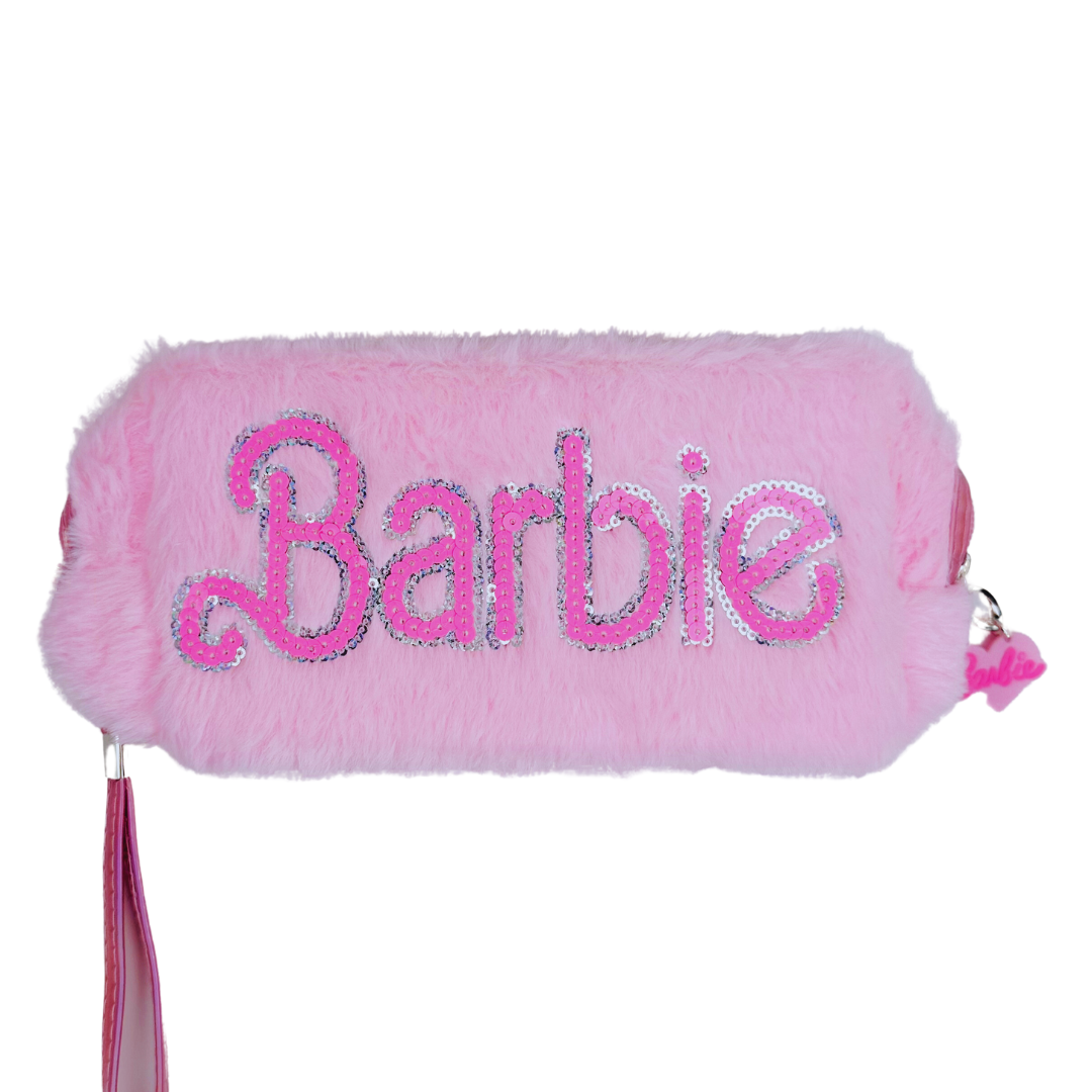 Fuzzy Barbie Bag -3pc