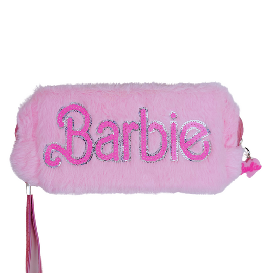 Fuzzy Barbie Bag -3pc