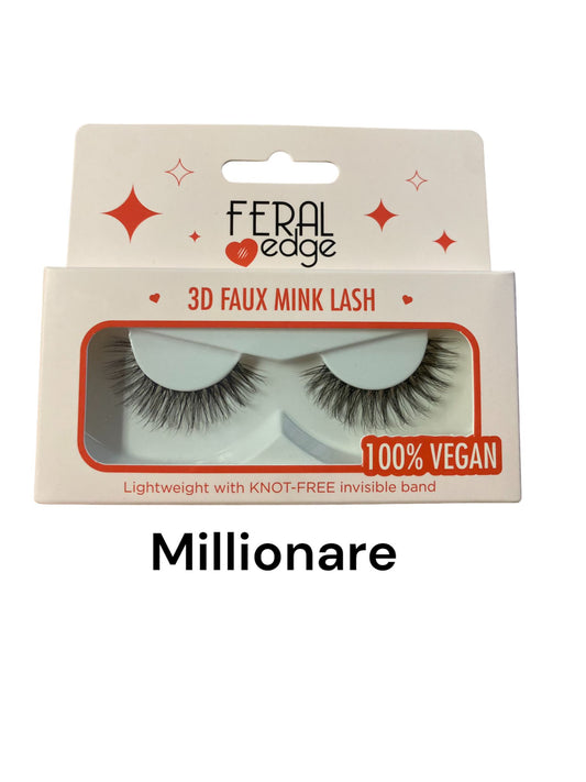 Millionare - Feral Edge 3D Faux Mink Lash