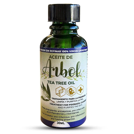 N-8 Aceite de Árbol Virgen / Virgin Tea Tree Oil 30 Ml.