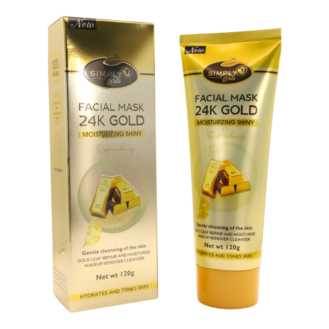 SIB1035 - Simply Bella 24K Peel Off Facial Mask 120g