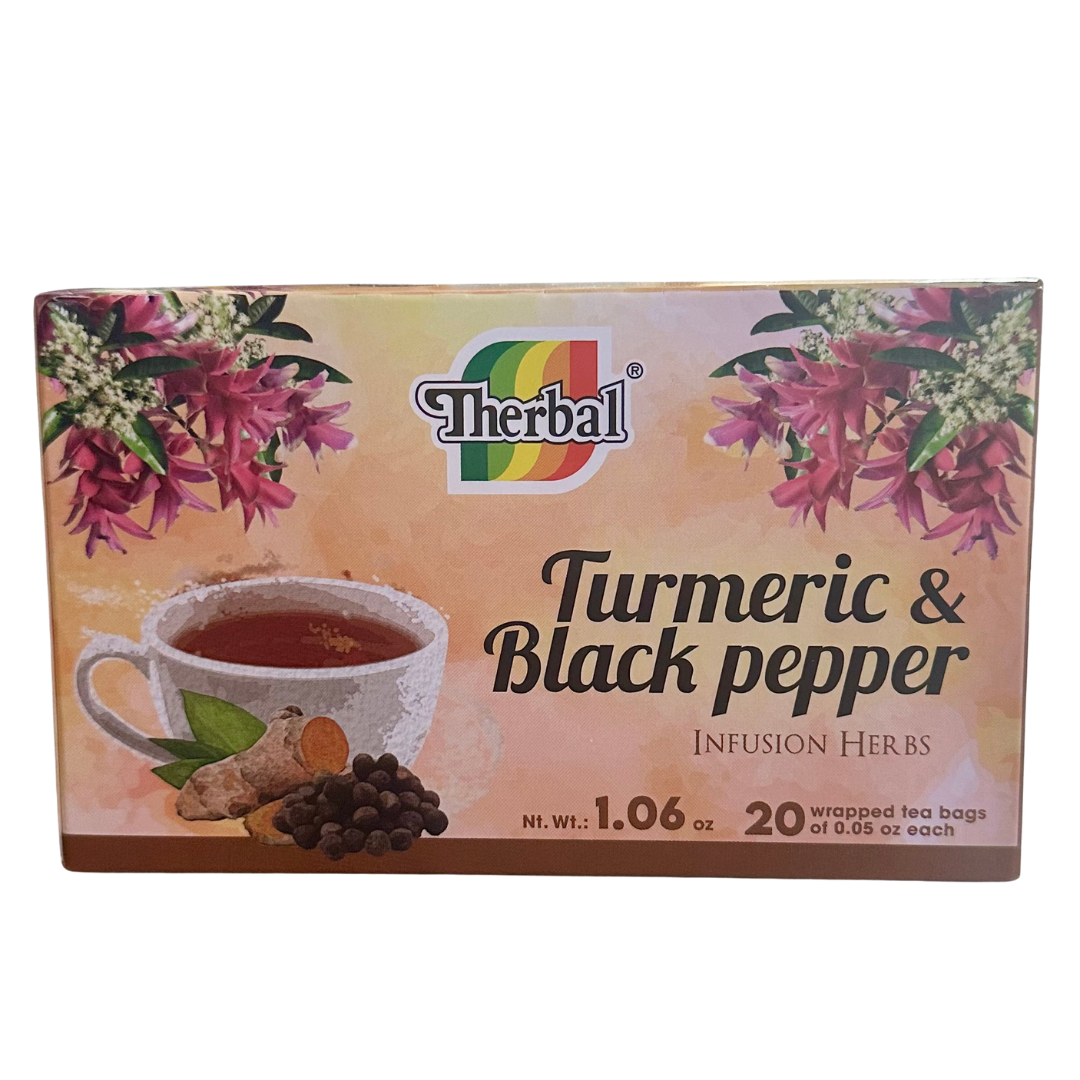 Therbal Curcuma y Pimienta Cont. 20 Sobres