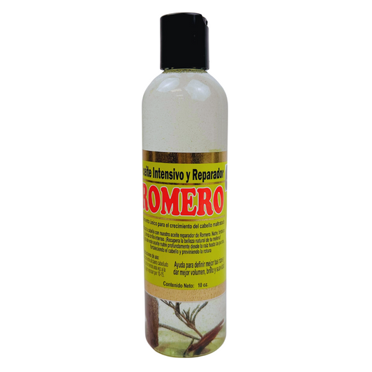 Aceite Intensivo y Reparador para Cabello de Romero 8oz