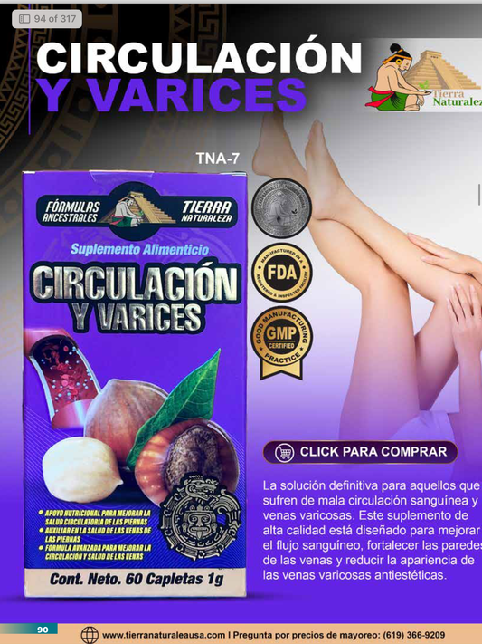 TNA-7 Circulación Y Varices Cont. 60 Capletas