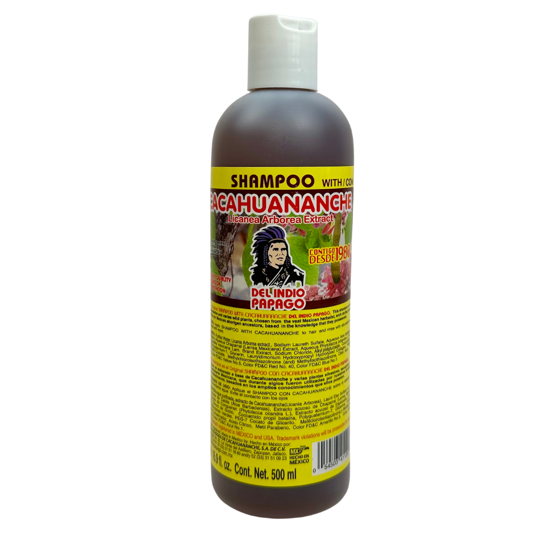 Del Indio Papago Cacahuananche Shampoo 500ml