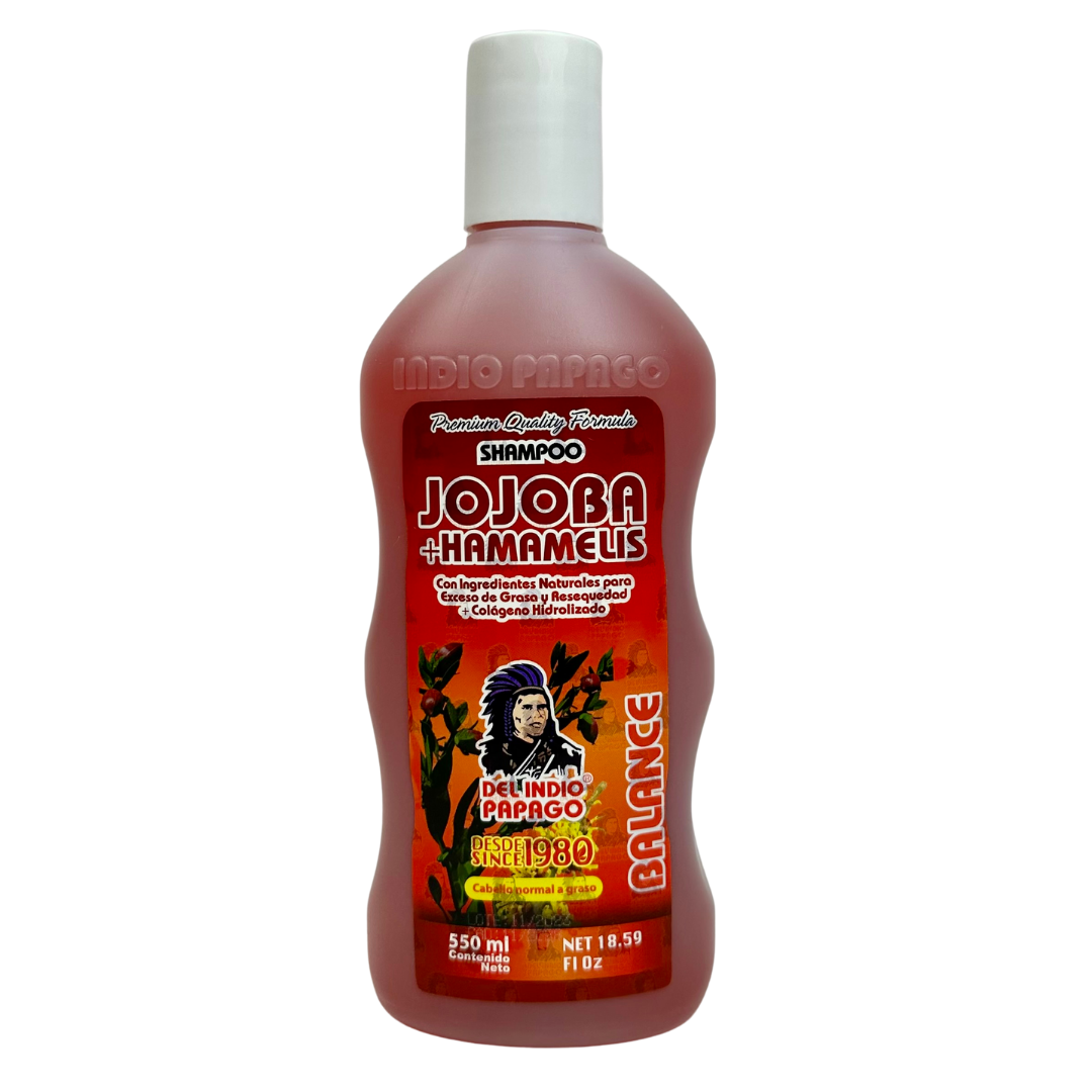 Del Indio Papago Jojoba + Hamamelis Balance Shampoo 550ml