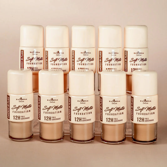 870LSF Italia Deluxe Soft Matte Foundation Display