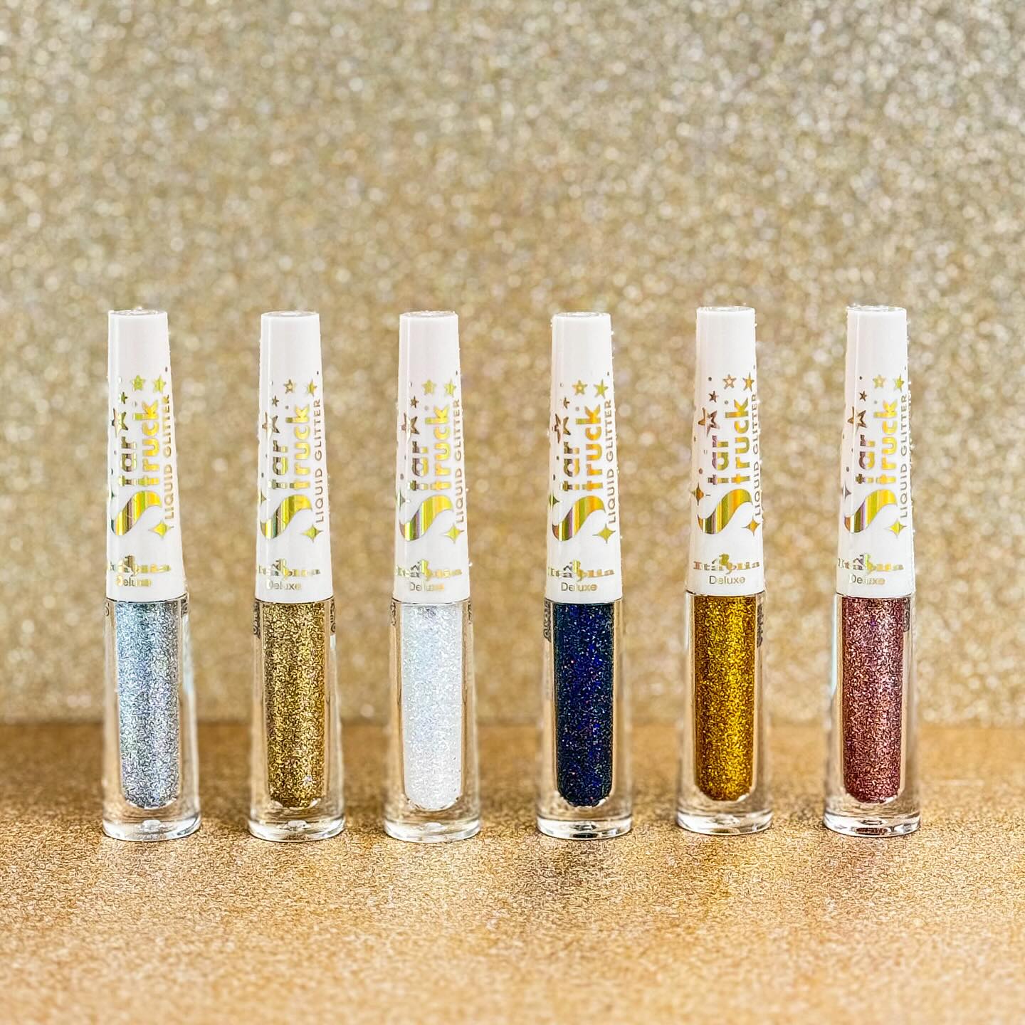 GL261 Italia Deluxe Starstruck Liquid Glitter Eyeliner Display