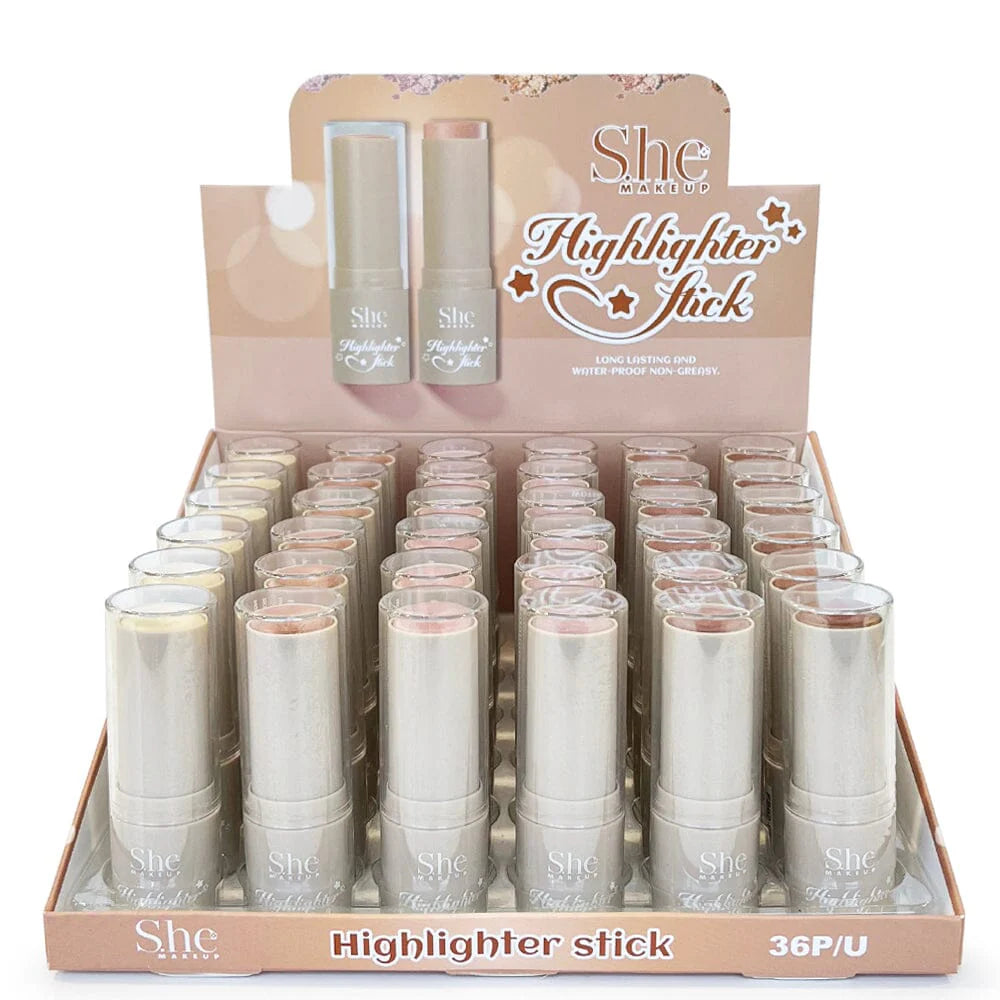 FS02 She Makeup Highlight Stick Display