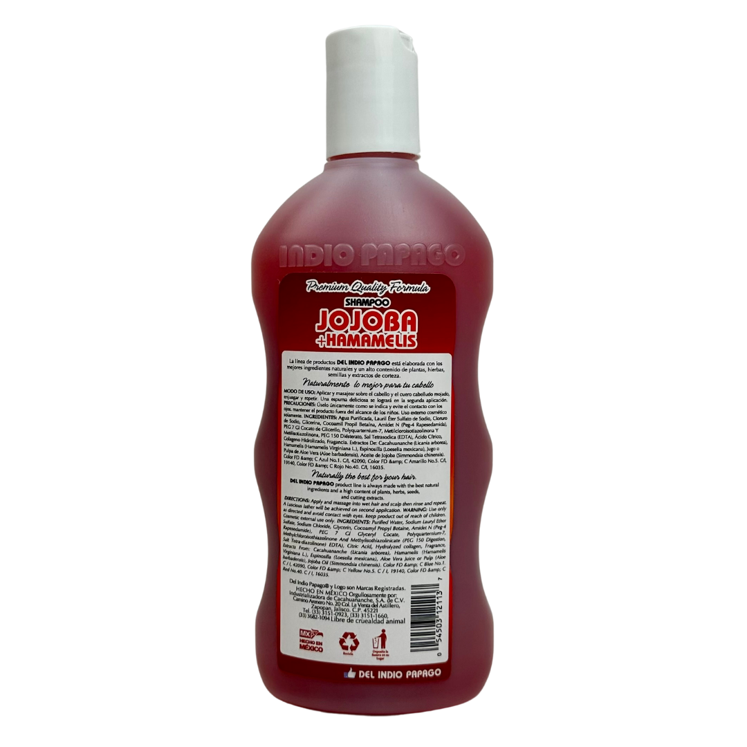 Del Indio Papago Jojoba + Hamamelis Balance Shampoo 550ml