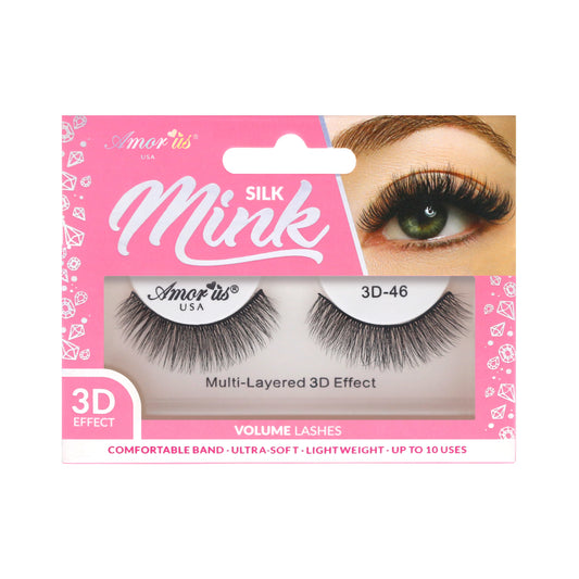 3D Silk Mink Lashes #3D-46