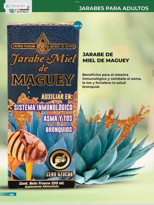 AM-6 Jarabe Miel de Maguey