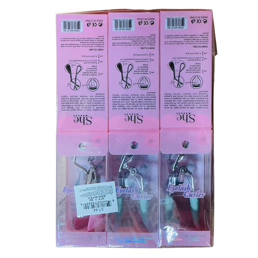 ST84 She Makeup Eyelash Curler 12pc Set