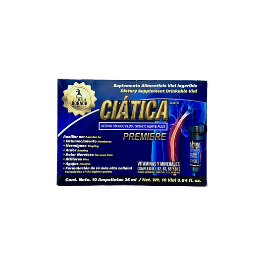 Ciatica Nervio Ciatico Plus 10 Ampolletas 25 ml