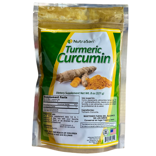 NutraSan Turmeric Curcuma Cont. 8oz