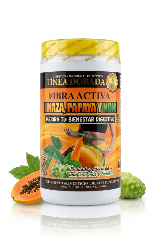 Fibra Activa Linaza, Papaya y Noni Cont. 500 g