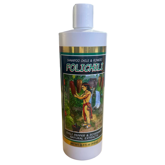 Shampoo Folichile con Chile y Romero Cont. 16.9oz
