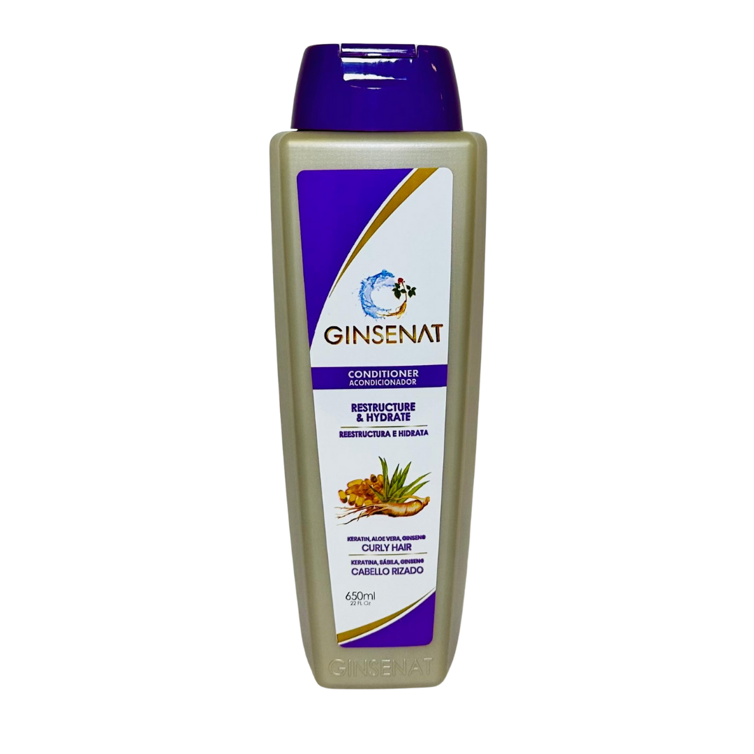 Ginsenat Conditioner WIth Keratina, Sábila, & Ginseng 650ML