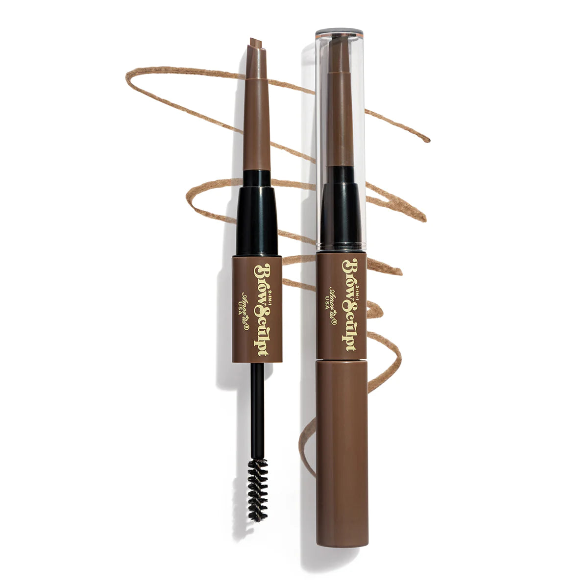 CO-BSED AmorUs 2 in 1 Brow Sculpt Pencil & Tinted Brow Gel Display