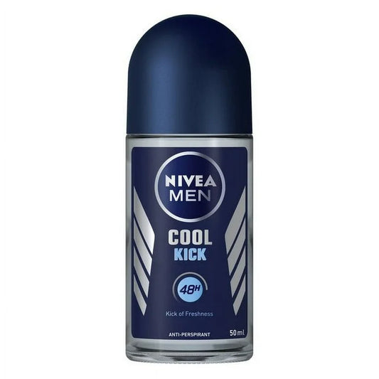 NIVEA DEODORANT ROLL-ON ~COOL KICK BLUE~  50ML