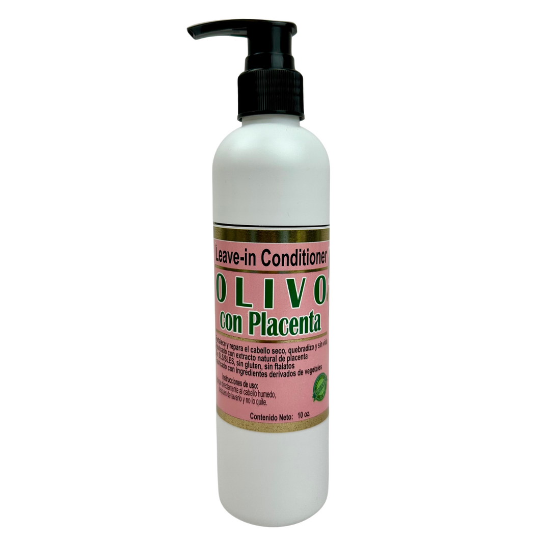 Leave-In Conditioner Olivo con Placenta 10OZ