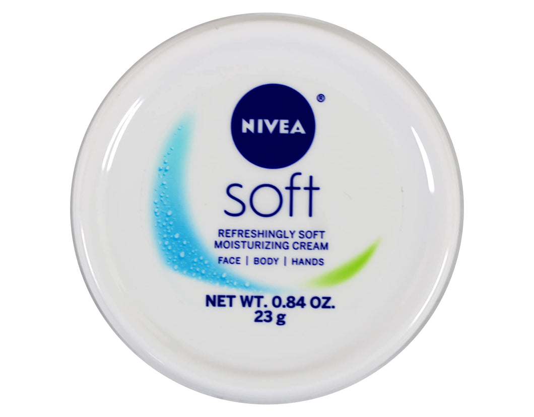 Nivea Soft Moisturizing Cream Travel Size 0.84oz 3pc Set