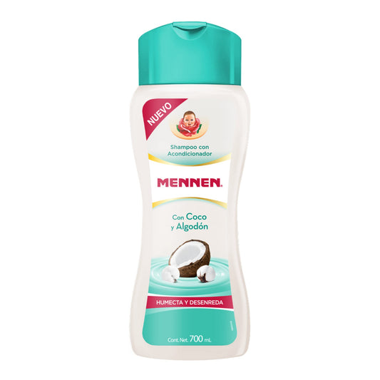 Mennen Shampoo Con Coco y Algodon 700ML