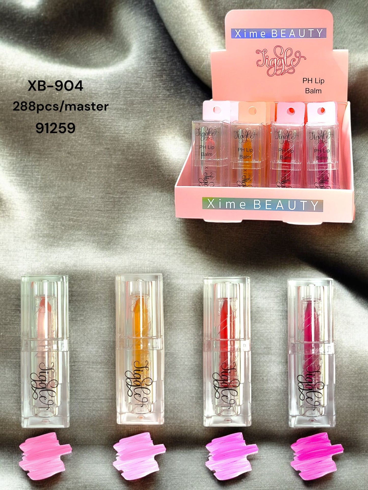 XB-904 Xime Beauty Jiggle PH Lip Balm Display