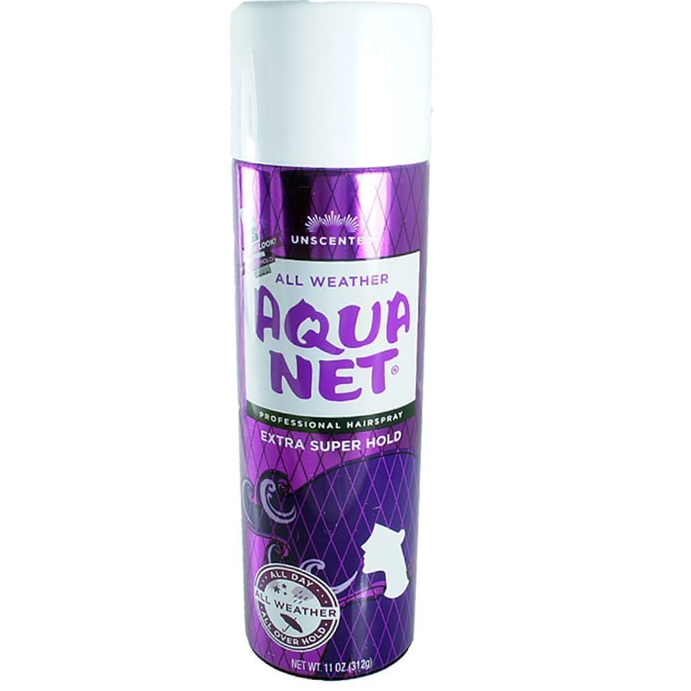 Aqua Net Hair Spray Extra Super Hold Unscented 11oz