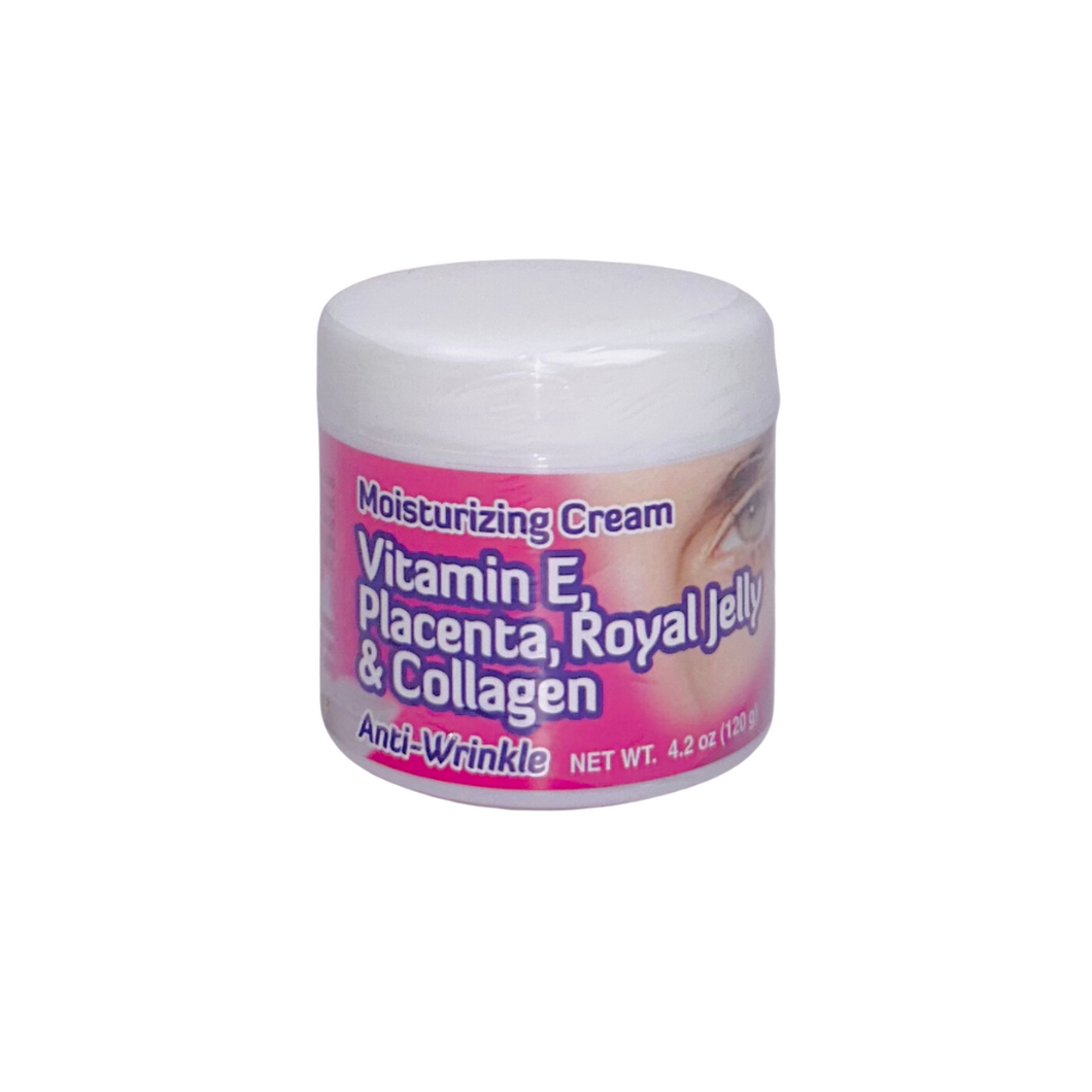 Vitamin E, Placenta, Royal Jelly & Collagen Moisturizing Cream 4.2oz