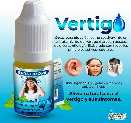 L-2 Gotas Concentradas Vertigo Para Oidos 5ml/0.16oz
