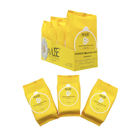AM626 AMUSE - Chamomile  Makeup Remover Wipes Display