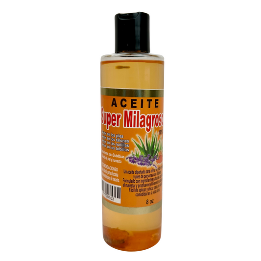 Aceite Súper Milagroso Especialmente para Diabéticos 8OZ