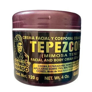 Crema Facial Y Corporal Colagen Tepezcohuite De Noche