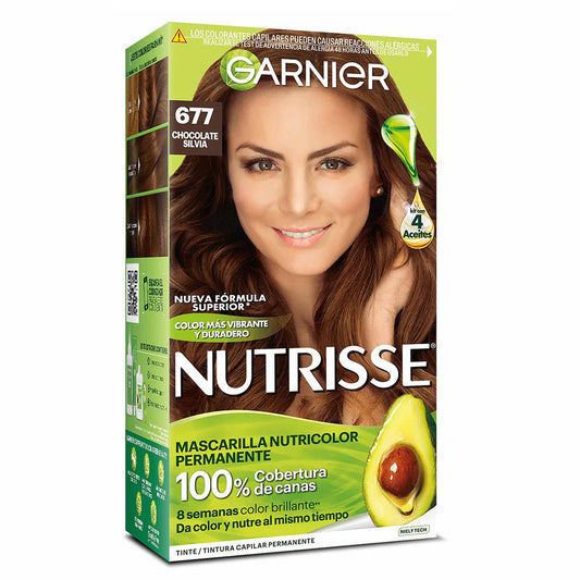 Garnier Nutrisse Tinte - 677 Chocolate Silvia