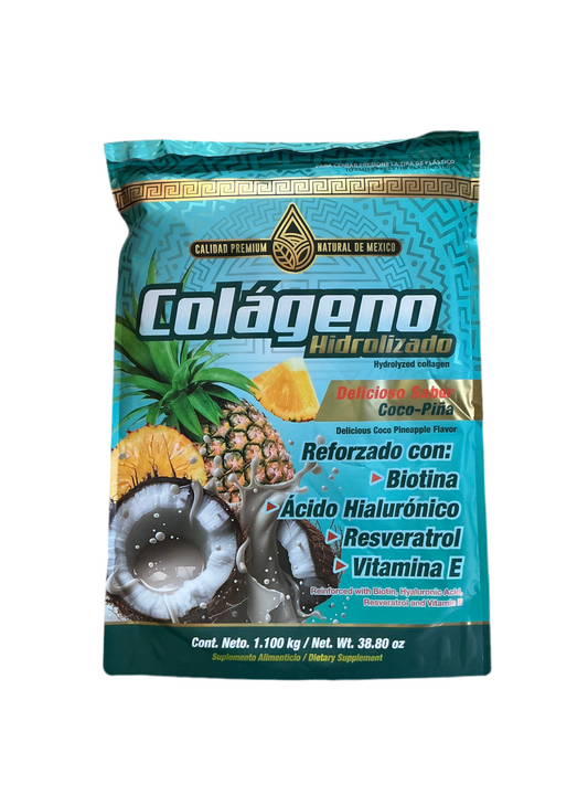 COLAGENO HIDROLIZADO Sabor Coco/Pina