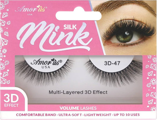 3D Silk Mink Lashes #3D-47