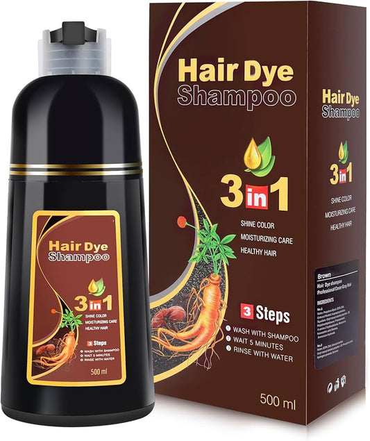 Meidu Hair Dye Shampoo 3 in 1 - Coffee